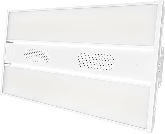 CINOTON 2FT 150W LED Shop Light with 20250LM, 0-10V Dimmable Linear High Bay Lighting with 5000K, 120-277V 135LM/W Commercial Hanging Lights for Garage Office Warehouse Workshop Factory UL Listed