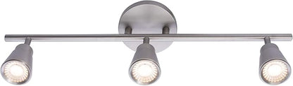 WAC Lighting, Solo 3 Light LED Energy Star Fixed Rail 3000K in Brushed Nickel
