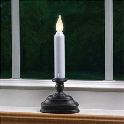 Xodus Innovations FPC1520A Battery Operated LED Window Candles with Dusk to Dawn Sensor, Aged Bronze/Black, (Pack of 6)
