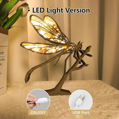 3D Wooden Animal Carving LED Night Light, Wood Carving Light, Modern Home Decoration, Decorative Tables, Cabinets, Living Rooms, Bedrooms, Offices, Farmhouses, Bookshelves, Perfect Holiday Gifts