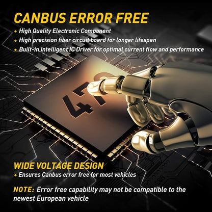 AUXITO 578 LED Bulbs Canbus Error Free 211-2 212-2 41MM 42MM Festoon LED Bulbs for Dome Light Interior Car License Plate Map Door Courtesy Marker Lights, Xenon White