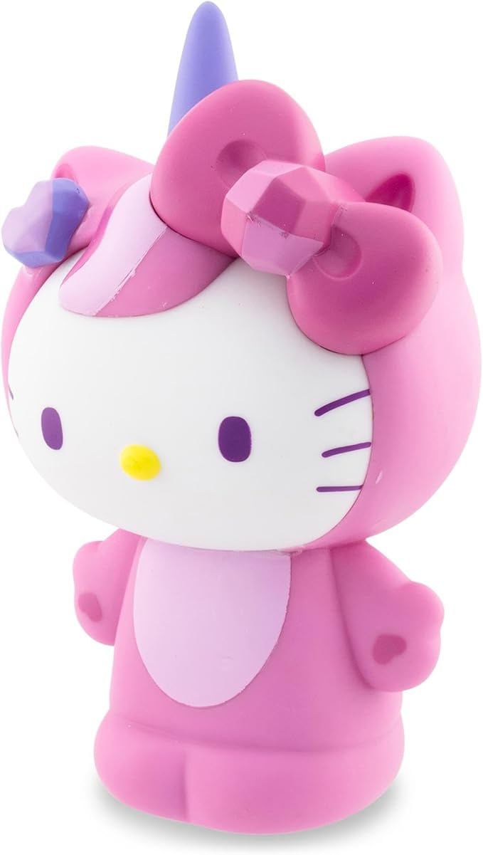 Surreal Entertainment Sanrio Hello Kitty Unicorn 6-Inch PVC Figural Mood Light | Portable Night Light Lamp for Bedroom