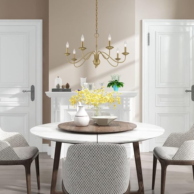 Livex Lighting 7 Lt Polished Brass Chandelier
