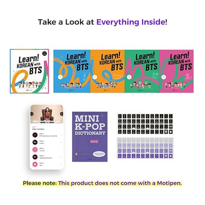Learn! Korean with BTS New Cover Edition - Book Only