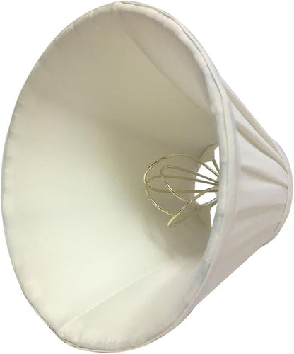 Royal Designs, Inc. CS-841WH Pleated Empire Chandelier Shade, 3 x 6 x 5, White