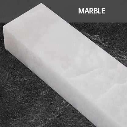 Alabaster Wall Sconces Natural Marble Bathroom Vanity Wall Light Fixture 21.7" Long Marble Wall Sconce Square Alabaster Stone Wall Mount Light Warm Light for Living Room Bedroom Hallway Stairs