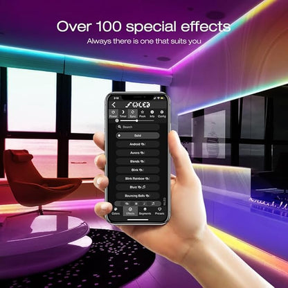 GLEDOPTO WLED ESP32 Mini LED Strip Controller RGB IC Digital with Mic Music Sound Mode DC5V USB Dynamic WS2811 WS2812 WS2812b WS2814 WS2815 SK6812 Addressable LED Strip