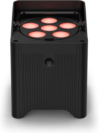 Freedom Par T6 Wireless, Battery-Operated, Tri-Color (RGB) LED Uplight