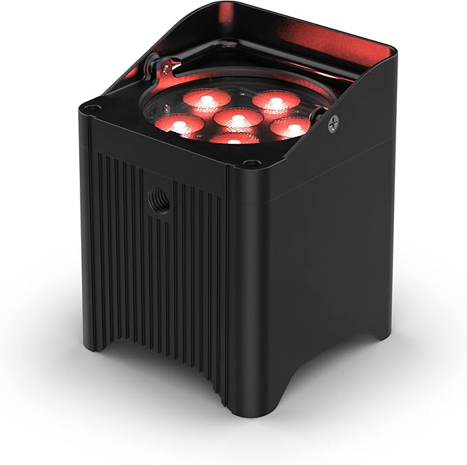 Freedom Par T6 Wireless, Battery-Operated, Tri-Color (RGB) LED Uplight