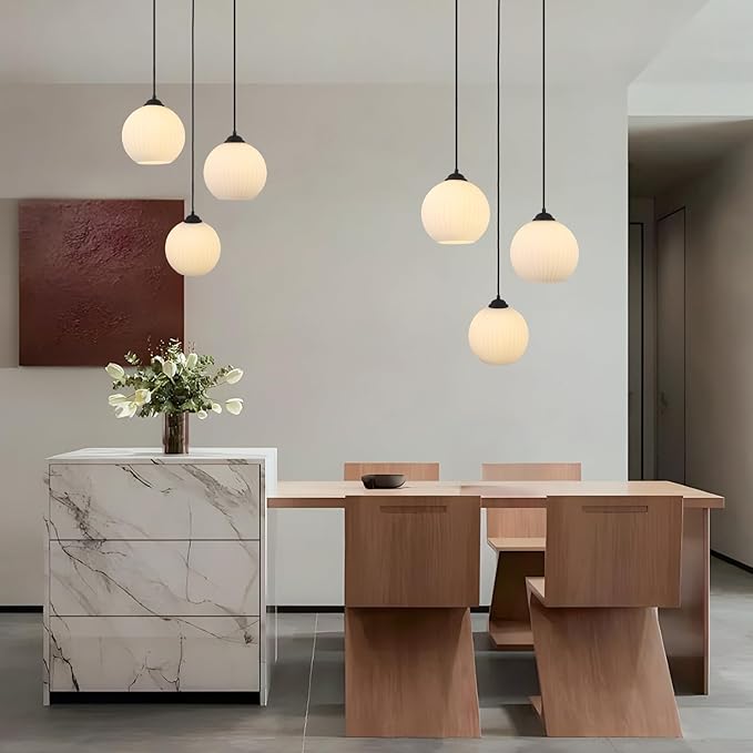 3 Light Globe Cluster Chandelier Black Cluster Pendant Light Milk Glass Chandelier Light Fixture 3 Pendant Light Fixtures Ceiling Hanging Modern Kitchen Pendant Lighting