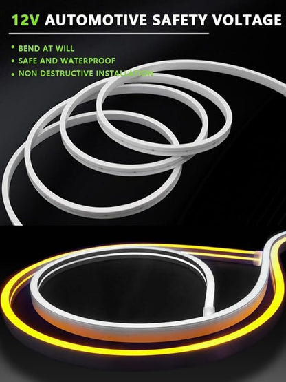 Trunk Light Strip Compatible with 2015-2025 Jeep Renegade Waterproof Silicone Trunk LED Light, White (6000K)