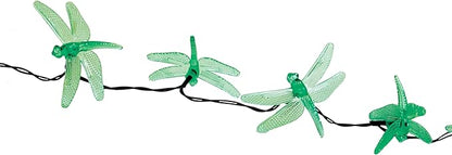 Solar Dragonfly String Lights - Warm White