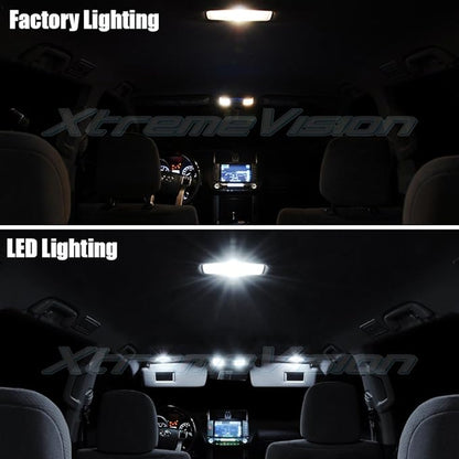 XtremeVision Interior LED for Acura RSX 2002-2006 (10 Pieces) Pure White Interior LED Kit + Installation Tool