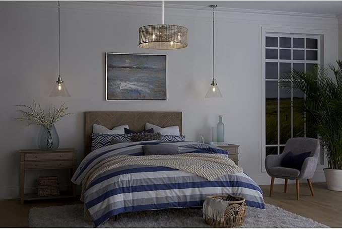 Progress Lighting P250068-151-WB LED Ceiling Fan from Belva Collection 25.25 inches