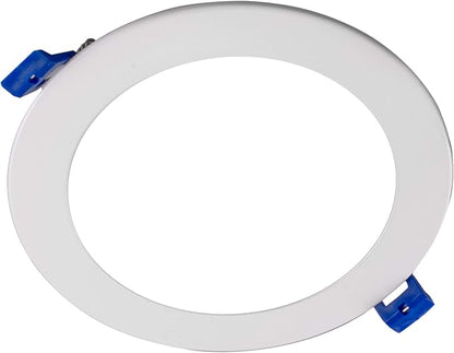 NICOR Lighting DLE621202KRDWH Recessed Lighting Kit, White, 6 Inches