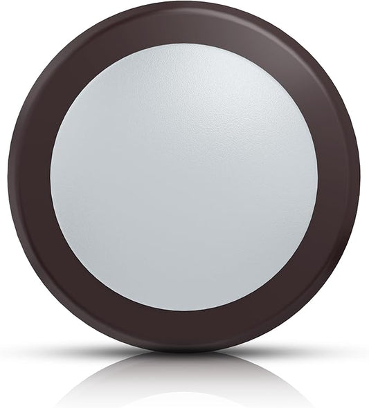ECOELER Bronze 6 inch Dimmable LED Disk Light Flush Mount Ceiling Fixture, 16.5W, 4000K Cool White, 1000Lm, Low Profile Flush Mount Ceiling Lights for J-Box or Recessed Can, ETL-Listed, Bronze