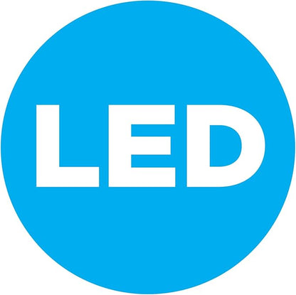 Design House Washburn LED Outdoor/Indoor Ceiling Light with Clear Seedy Glass, 20W Integrated LED, 3000K Warm Light – Design House, 587212
