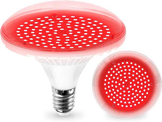 Hanging Grow Lights for Indoor Plants, UFO Far Red Therapy LED Light, 150w Grow Spectrum Enhancement Plant Light, 730nm, Used for Flowering and Fruiting, Perfect Sun-loving Flowers and Succulents