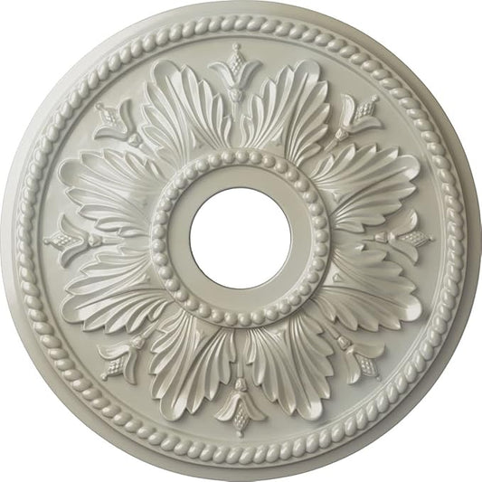 Ekena Millwork CM18ED1FBS Edinburgh Ceiling Medallion, Flash Blue