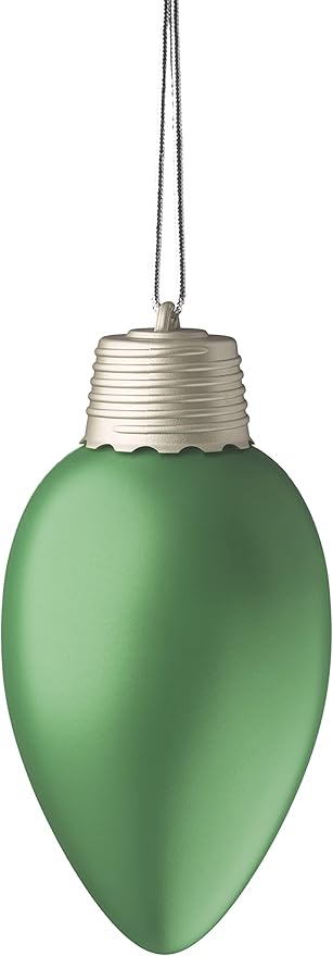 Xodus Innovations WP960-3 Battery Powered Hanging Decorative Outdoor Pulsing 8 inch C9 Bulb Style Light with Sensor Turns-On at Dark, Pack of 3, Green