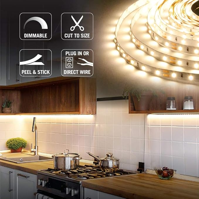 Armacost Lighting 451200 RibbonFlex Pro Series 60, 3000K-Kit 150 LED Lights