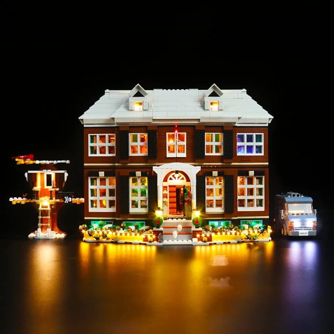 BrickBling LED Light Compatible with Lego 21330 Home Alone Building Kit - NOT Included The Model Set