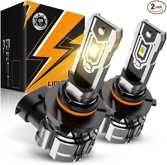 Auxbeam H 10 9140 9145 Yellow Lights, 10000LM Yellow, 9040 9045 Offroad Light or Fog Light