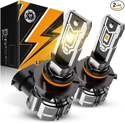 Auxbeam H 10 9140 9145 Yellow Lights, 10000LM Yellow, 9040 9045 Offroad Light or Fog Light
