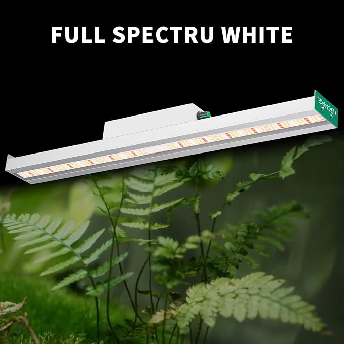 DIY-90 LED Grow Lights for Indoor Plants Full Spectrum 600W 1000W 2000W, Daisy-Chain Dimmable Growing Lamps for Seed Starting, Veg and Flower (Whtie)