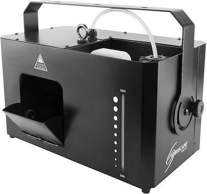 CHAUVET DJ – Hurricane Haze 4D Low Profile Hazer | Adjustable Scoop Direction Control | Wired Timer Remote & Built In Dmx Operation | High Output Low Noise Fan | Small Footprint Placement