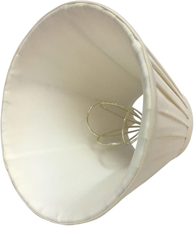 Royal Designs, Inc. CS-841EG Pleated Empire Chandelier Shade, 3 x 6 x 5, Eggshell