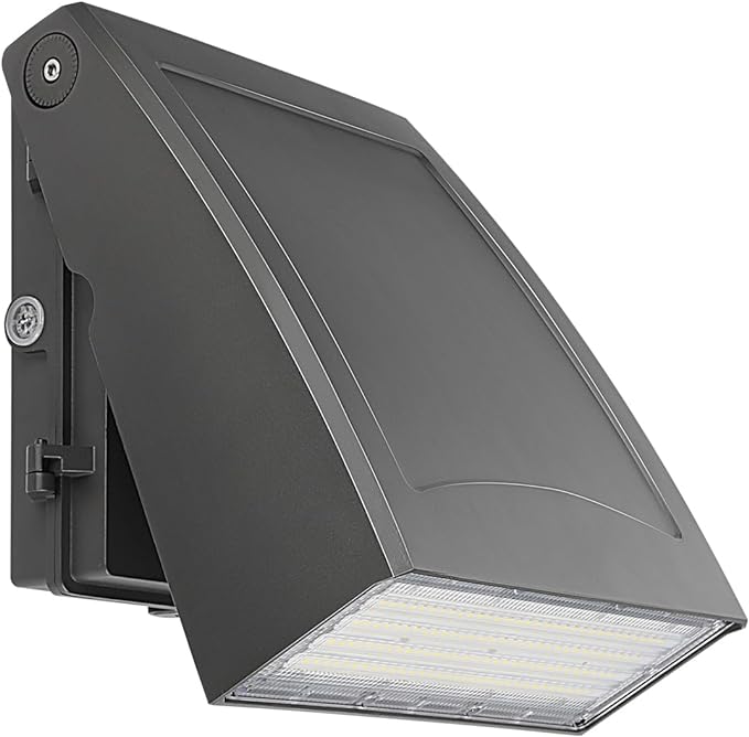 kadision 100W LED Wall Pack Light with Dusk-to-Dawn Photocell, 0-90° Adjustable Full Cutoff Outdoor Wall Light for House Yard Garage, 13000lm 5000K Daylight 100-277V ETL Listed