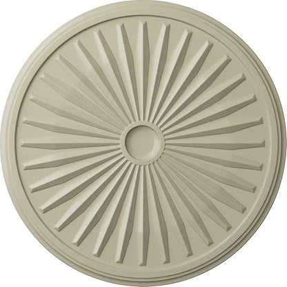Ekena Millwork Leandros Ceiling Medallion, Clear Yellow