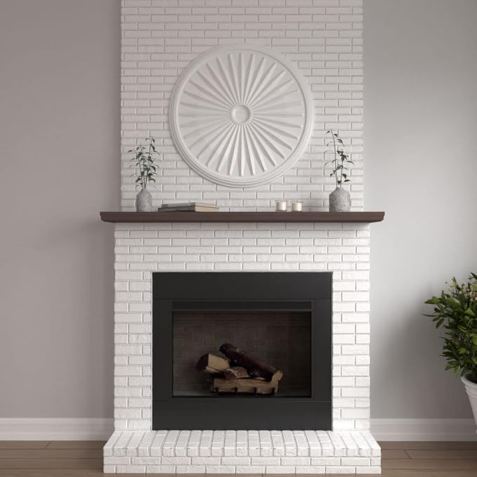 33 1/8"OD x 3 1/2"ID x 1 3/8"P Leandros Ceiling Medallion (Fits Canopies up to 5")