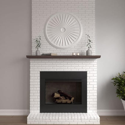 33 1/8"OD x 3 1/2"ID x 1 3/8"P Leandros Ceiling Medallion (Fits Canopies up to 5")