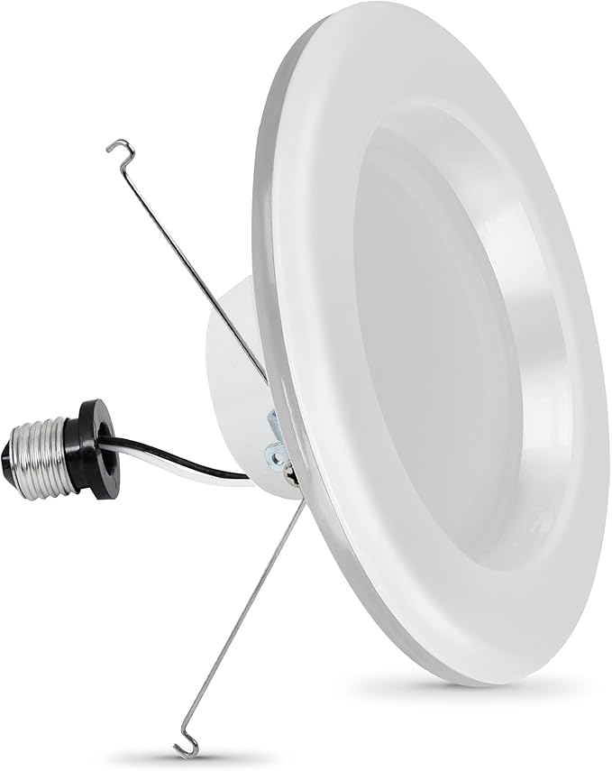 Feit Electric 5-6" LED Recessed Downlight with Night Light Mode, 75W Equivalent, Dimmable, 5CCT Selectable White, 90 CRI, 1000 Lumens, 45-Year Lifetime, LEDR56/NL/5CCTCA/RP