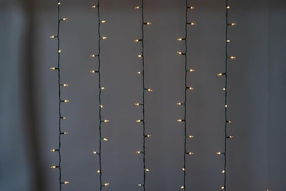 Brite Star 50 Lt String to String Lights, Clear, Green Wire
