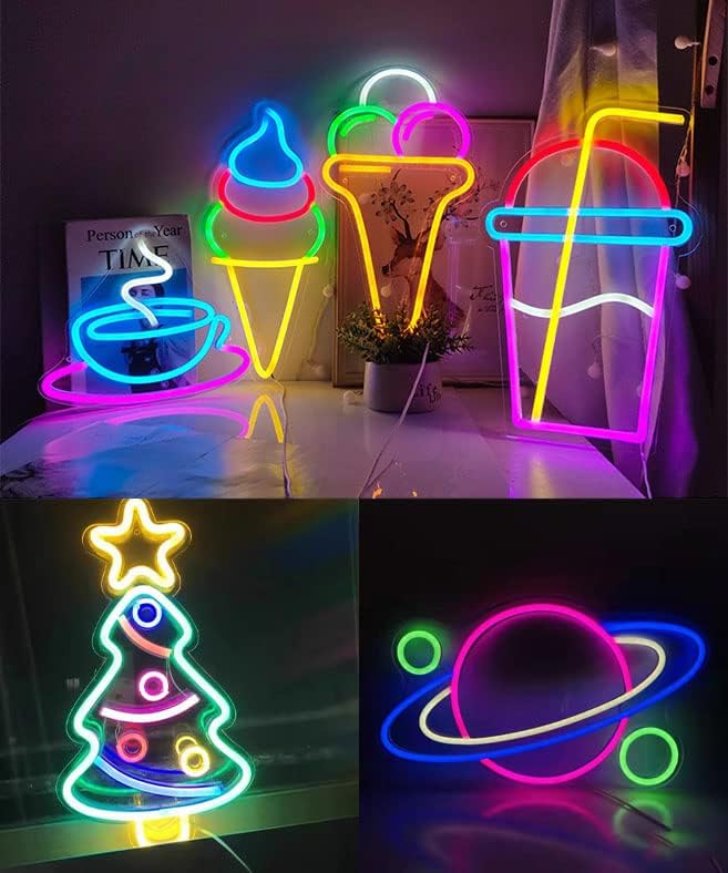 DUOFU365 White Neon LED Strip Light, DC 12V 600 SMD2835 LED Neon Rope Lights,Upgraded 16.4ft/5m Led Light Strips Flexible Waterproof for Indoor/Outdoors Home Decoration/DIY(No Power Adapter)
