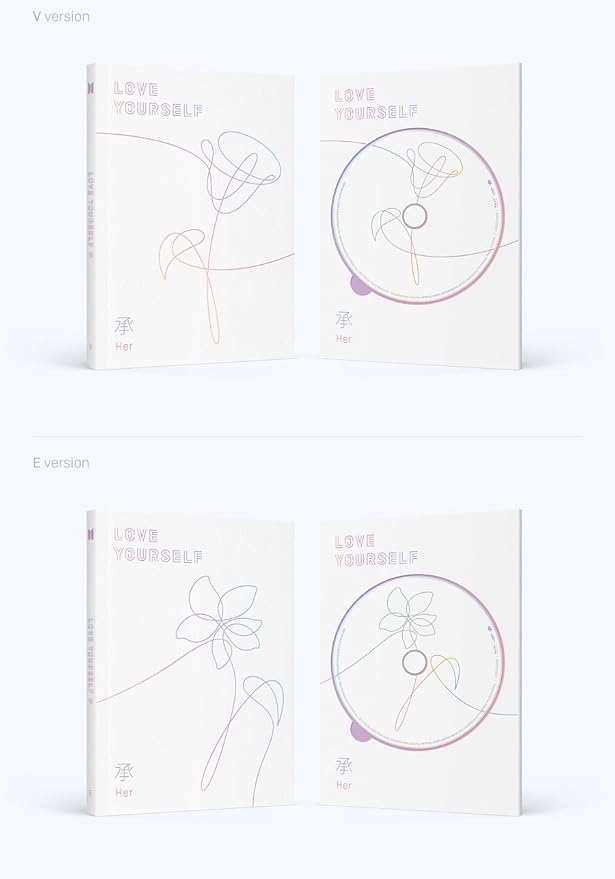 BTS - LOVE YOURSELF 承 [Her] [Random ver.] +Photobook+Photocard+Official Poster+Extra Photocard