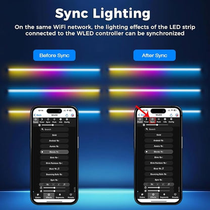 GLEDOPTO Elite ESP32 WLED LED Controller Ethernet WiFi Network Built in I2S Mic 20A Fuse Energy Saving Relay Level Shifter IC ESD Chip Work with Addressable Digital RGB IC WS2811 WS2815 SK6812 etc