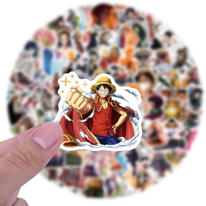 200Pcs Kids Demon Manga Slayer Stickers Mixed Pack,Cartoon Characters Stickers Movie Decorative Sticker for Kids Teens Adults Waterproof Sticker for Water Bottle Laptop (mixA200)