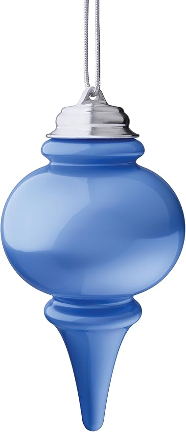 Xodus Innovations WP610-3 Battery Powered 8 inch LED Finial Ornaments, Pulsing Action, Dusk Sensor (Pack of 3), Blue