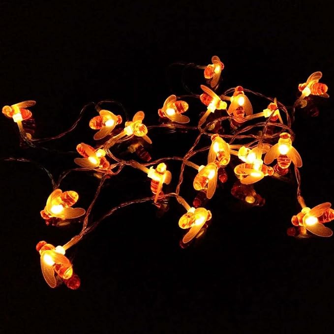 Remote String Lights, 7.5Ft 20 Led Fairy Battery Operated String Lights for Garden, Patio, Lawn Decoration with Remote Control(Warm White)