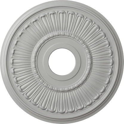 Ekena Millwork CM16MLFRF 16" x 3-5/8" x 3/4" Melonie Ceiling Medallion, Frost