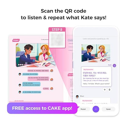 Easy Korean with BTS (New Cover Edition)- Basic Level Korean Study Book with Workbook and Free Online Lectures(Lessons with BTS Videos, Listening & Speaking Practice, and Grammar Quizzes)