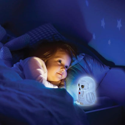 LEXiBOOK Harry Potter - Small Hedwige Nightlight, Night Light for Kids Room with Timer - NLJ01HP1