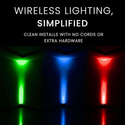 CHAUVET DJ – EZLink Wedge Q3BT ILS Battery Operated LED Wash Light | Quad Color RGBA Output | True Wireless Design, Bluetooth Control from Mobile Devices | ILS Compatibility for Events