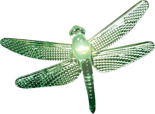 Solar Dragonfly String Lights - Warm White