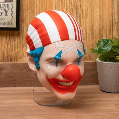 Buggy Mask Light, Wall Mountable or Freestanding LED Lamp, Officially Licensed One Piece Merchandise for Bedrooms, Man Caves, Home and Collectors | Paladone