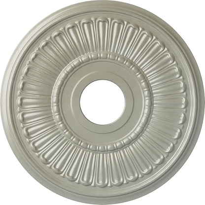 16"OD x 3 5/8"ID x 3/4"P Melonie Ceiling Medallion (Fits Canopies up to 6 3/8"), Hand-Painted Flash Copper
